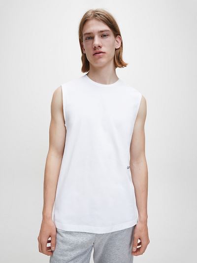Calvin Klein Ruhák HU523300 | Calvin Klein Statement 1981 Férfi Lounge Trikó Fehér